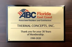 2020 ABC Award-30 Years Membership-Thermal Concepts